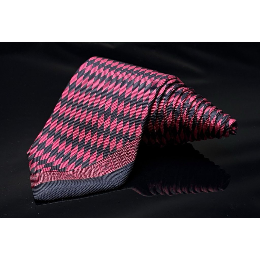 Versace Silk Tie Red 57 Silk Tie